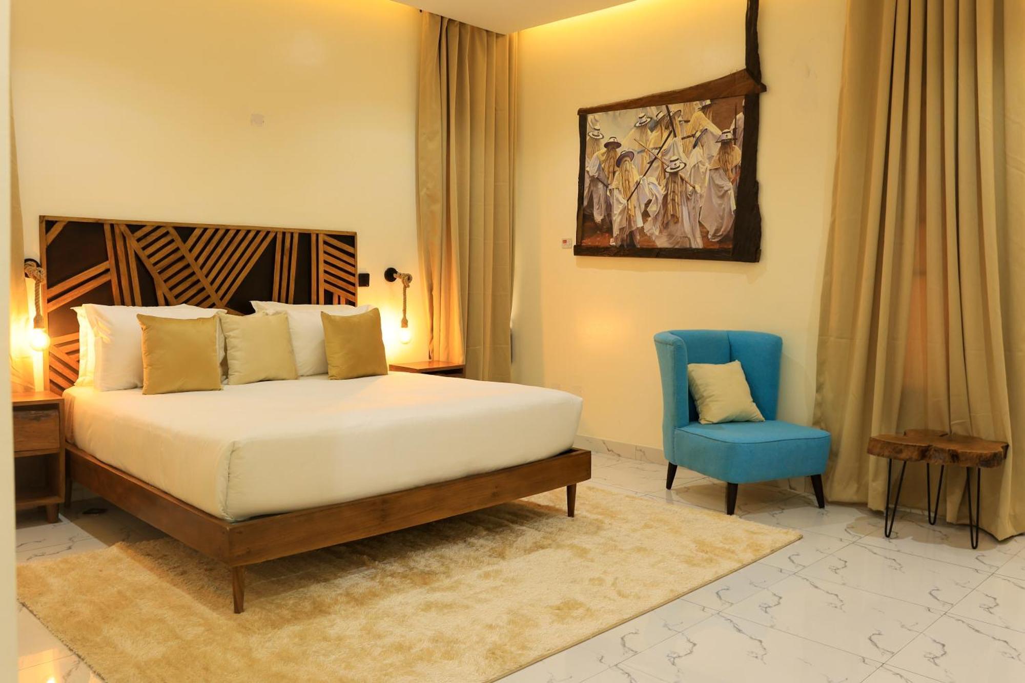 George Residence Ikoyi Lagos Rum bild