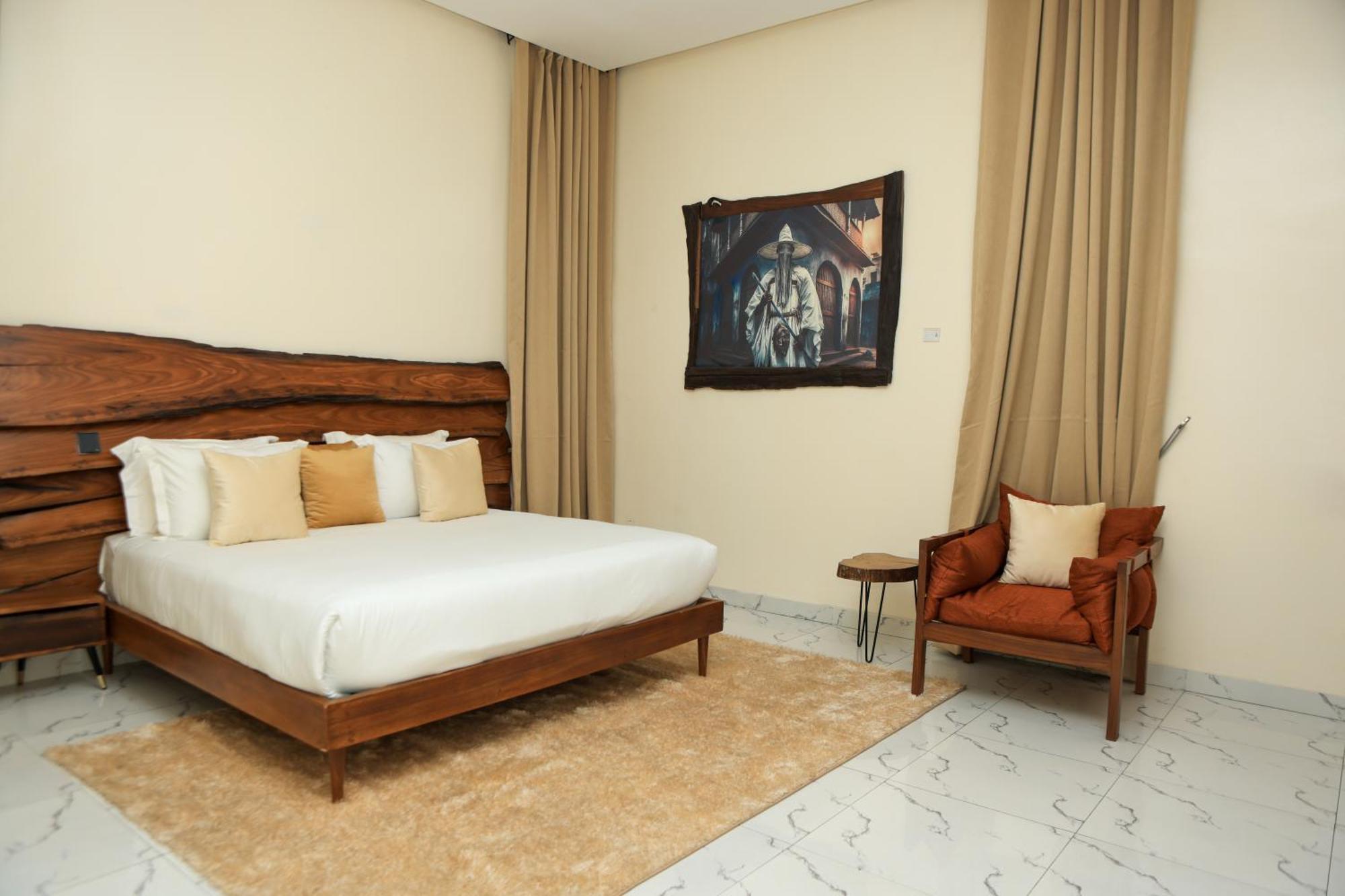 George Residence Ikoyi Lagos Rum bild