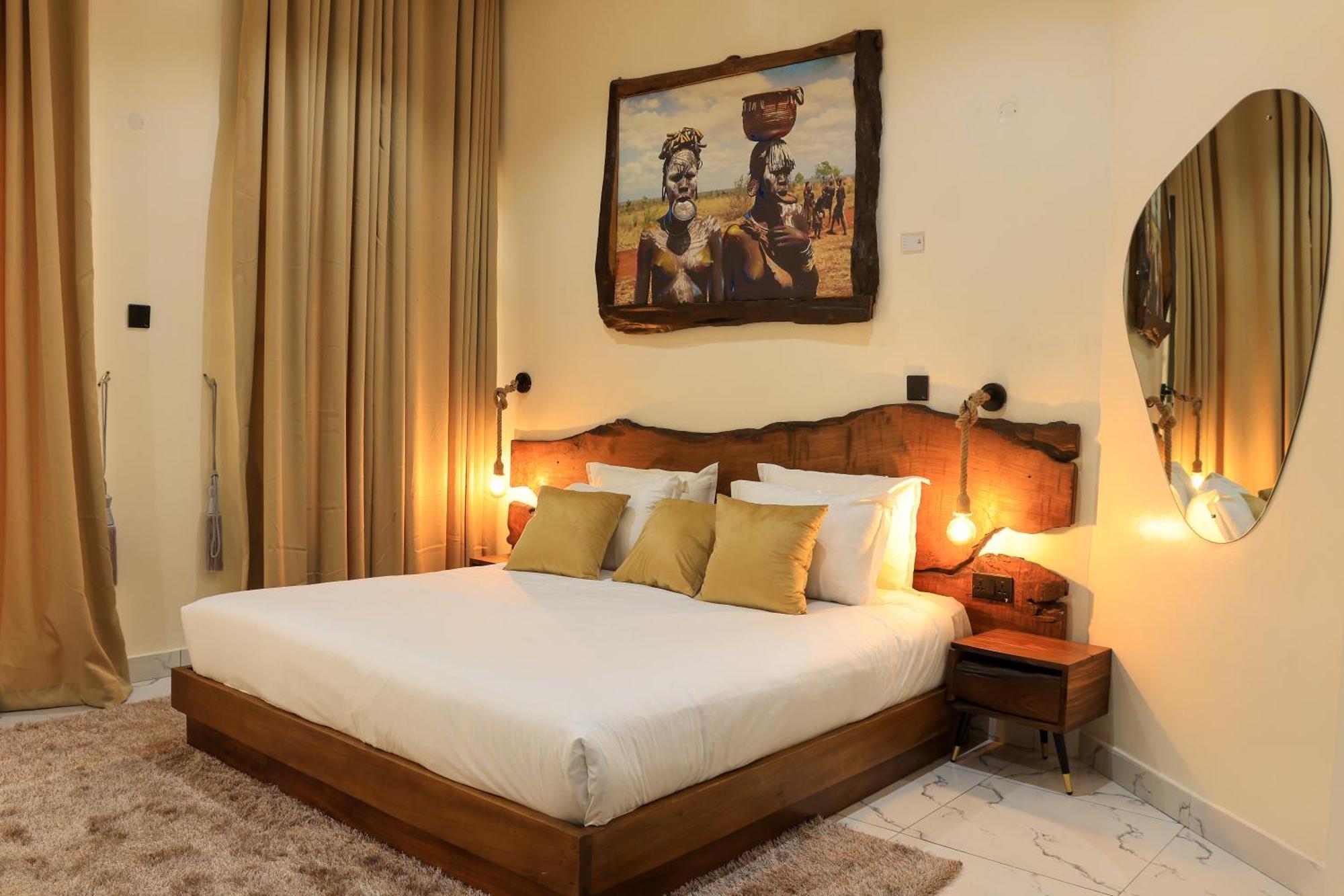 George Residence Ikoyi Lagos Rum bild
