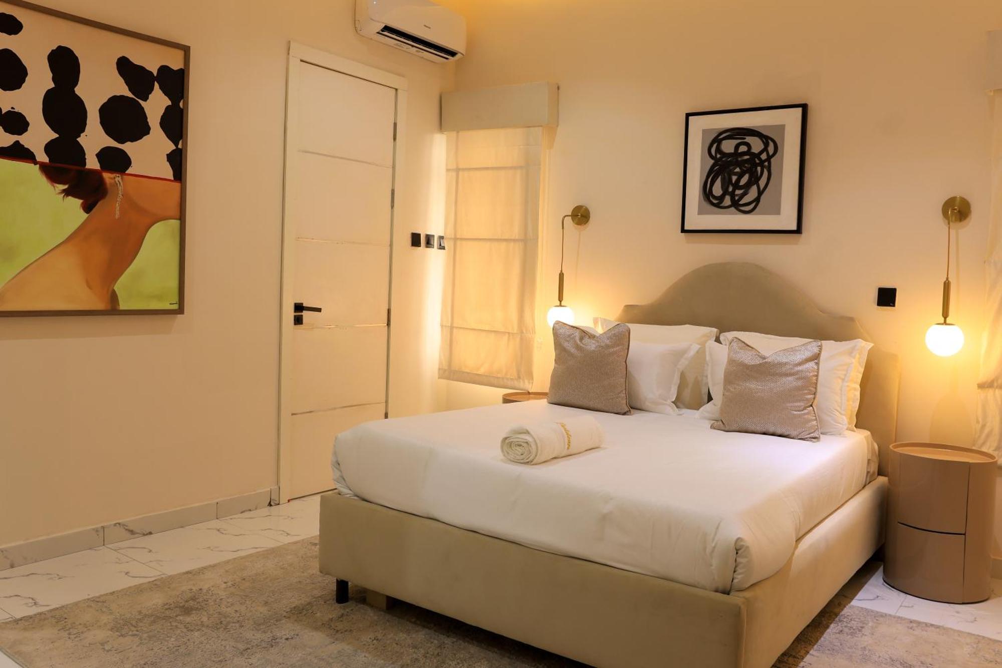 George Residence Ikoyi Lagos Rum bild