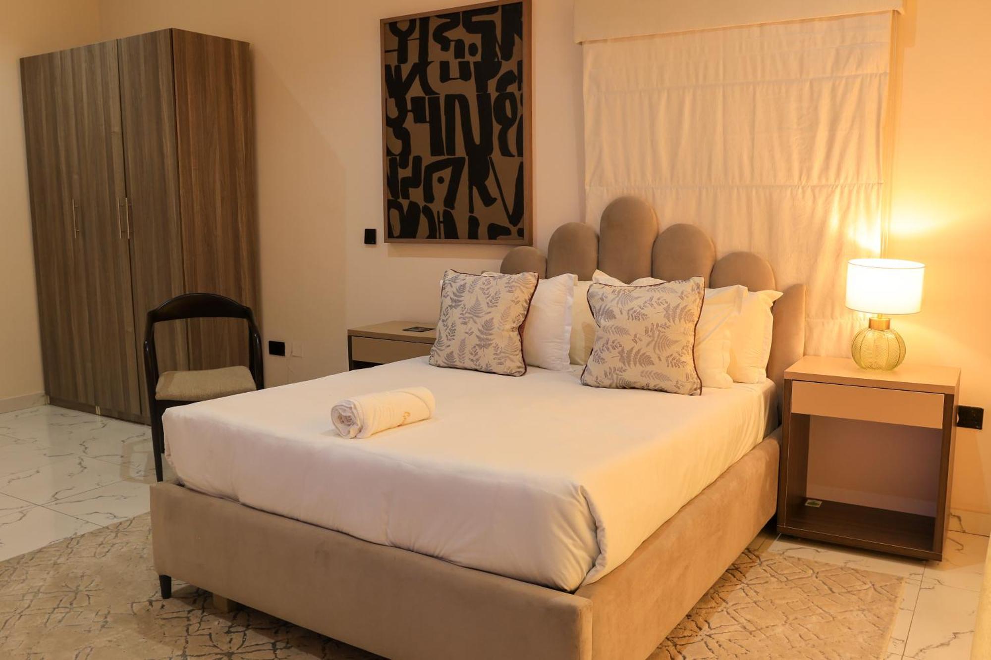 George Residence Ikoyi Lagos Rum bild